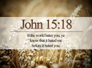 John 15.18-19
